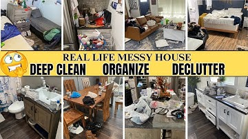 *NEW*WHOLE HOUSE | COMPLETE DISASTER | DEEP CLEAN | ORGANIZE | DECLUTTER | 2025