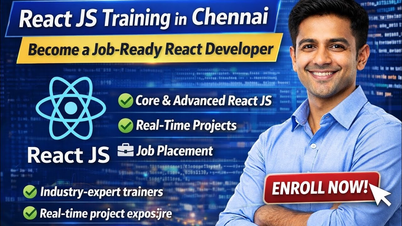 React JS Training in Chennai | Become a Job-Ready React Developer - YouTube