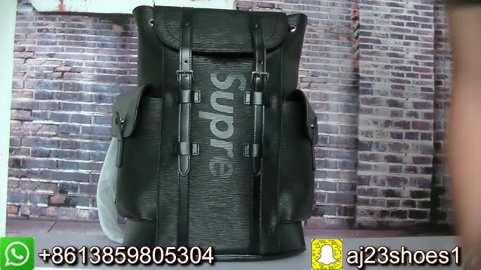 Lv Supreme Backpack Real Vs Fake