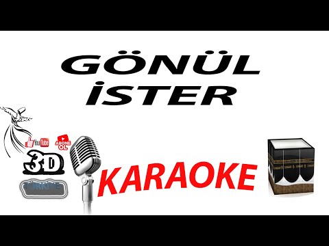 GÖNÜL İSTER KARAOKE [3DTÜRKİYE KARAOKE]