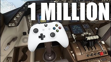 Can I get 1 MILLION with a CONTROLLER?! JFK landing challenge. (FS2020 4K Ultra)