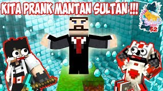AKHIRNYA SULTAN PRESIDEN PRANK SI AZUYA SURYA PAKE RIBUAN DIAMOND DI MINECRAFT SANS S2 !!!