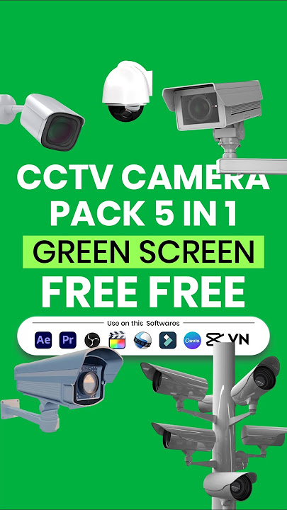 CCTV Camera #greenscreen #chromakey #yt #shorts #viralshort #explorepage #cctv