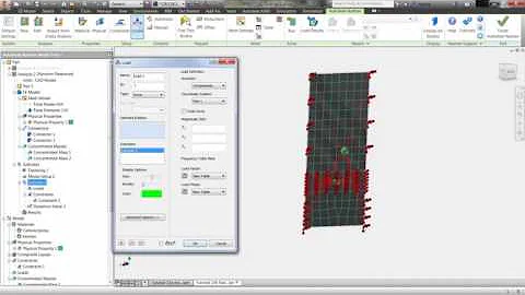 Nastran In-CAD - Random response