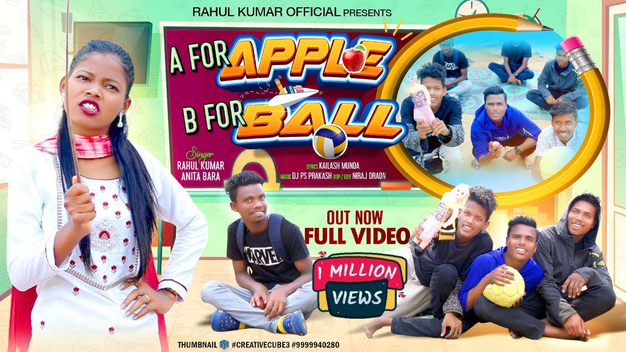 A FOR APPLE B FOR BALLNEW NAGPURI SONG 2023FULL VIDEO SONGRAHUL KUMAR  ANITA BARA