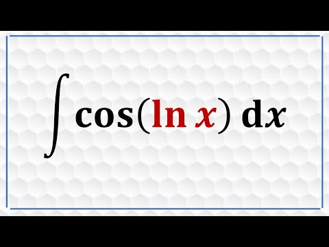Int{ cos(lnx) }dx