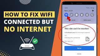 how to fix wifi connected but no internet access on android [samsung]