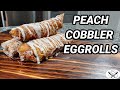 PEACH COBBLER EGGROLLS! | 901 CRAVINGS