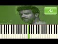 Pablo alborn  lo nuestro  piano tutorial  cover