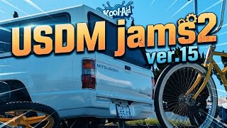 マニア興奮!激レア車満サク!! 2024 usdm jam2 ver.15 20th anniversary part2 @agobananaojisan