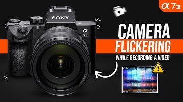 Fix Sony Sony A7II /A7III, A7IV, Camera Flickering/Blending Issues While Recording | Ficlker problem