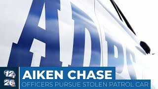 See cops chasing stolen police car in Aiken County
