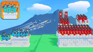 ARCHERY BASTIONS CASTLE WAR  Walkthrough Gameplay Part 1  INTRO (iOS Android)