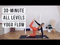 ALL LEVELS YOGA FLOW | 30-Minute Yoga | CAT MEFFAN