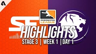 San Francisco Shock vs Los Angeles Gladiators | Overwatch League Highlights OWL Stage 3 Week 1 Day 1