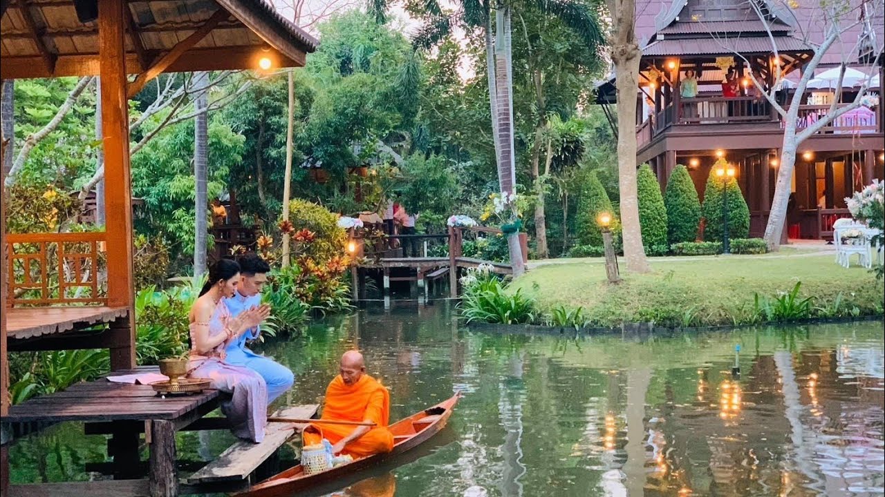 รีวิวเต็มบ้านทรงไทยเรือนหมู่ใกล้อัมพวา3-1-5ไร่36ลบ.พร้อมสิ่งปลูกสร้างกว่า9หลังเมืองสมุทรสงคราม