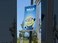 Minions Billboard Universal Studios Universal CityWalk Los Angeles California June 25, 2026