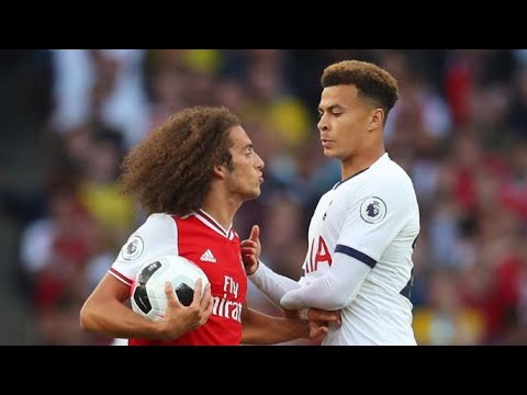 THE DIRTY SIDE OF DERBY ARSENAL VS TOTTENHAM●FIGHTS●RED CARDS