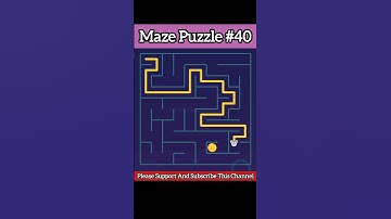Maze Puzzle | Smart Puzzle Maze #40 #puzzle #puzzlegame #games #entertainment #shorts
