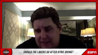 Brian Windhorst ESPN explains how the Lakers can get Kyrie Irving