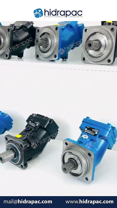 Hidrapac Hydraulic Bent Axis Piston Pumps Hydraulic Motors Dual Flow Pumps Variable Piston Pumps 6