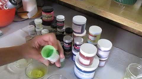 Soap Making 101: How to Pre-Mix Soap Colorants for Cold Process. iloveBaking &Soaping