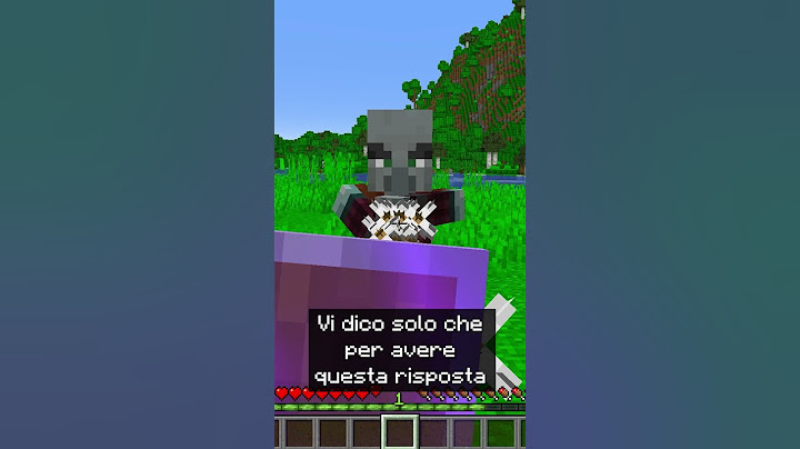 ESPERIMENTO DI MINECRAFT 2