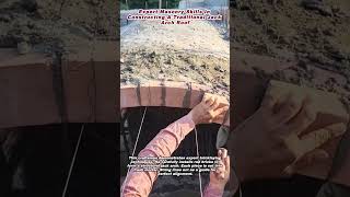 Expert Masonry Skills In Constructing A Traditional Jack Arch Roof