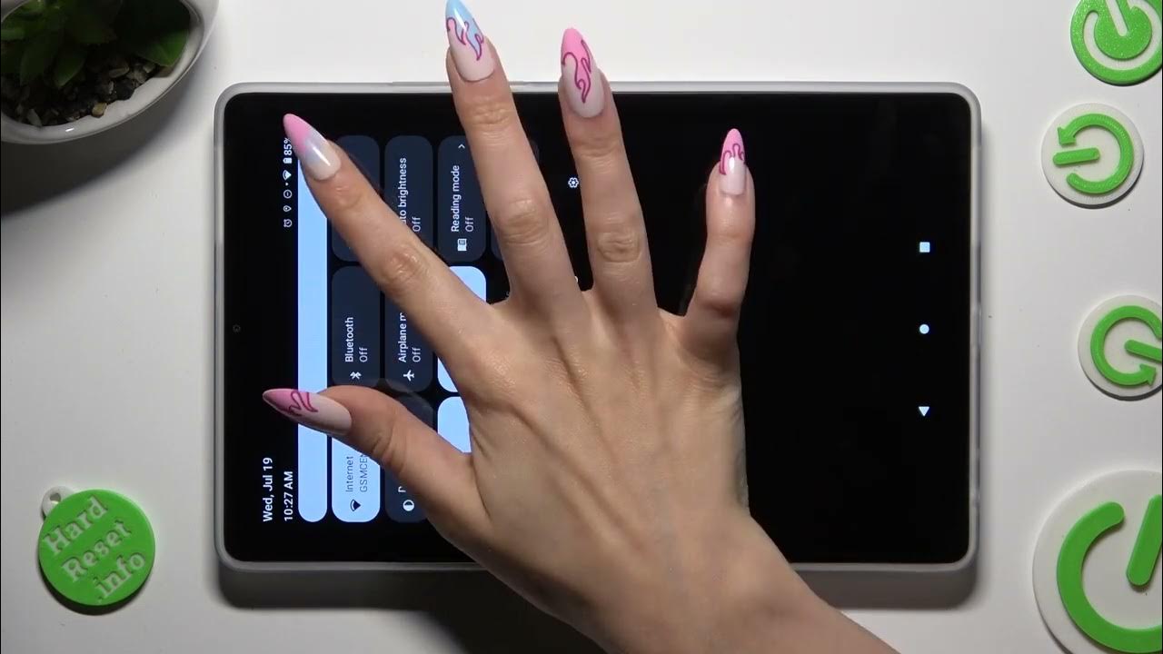 How To Turn On & Off Auto Rotate Screen In LENOVO TAB M9 YouTube