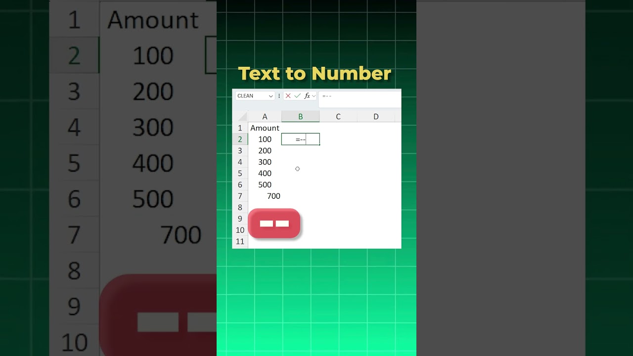 Исправлена ​​ошибка в функции SUM в Excel, когда числа хранятся в текстовом формате.