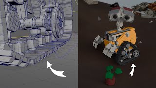 Animating car wheels and tractor tracks contact with a surface