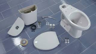 How to Install the Gerber® Wrightwood™ Dual Flush Toilet by Gerber Plumbing Fixtures 14,528 views 2 years ago 5 minutes, 58 seconds