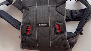 Обзор эргорюкзака от Babybjorn. Babybjorn one cotton. Честный отзыв.