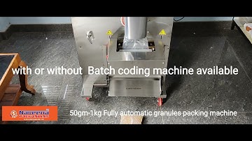 automatic granules packing machine Naveena packagings(N-PACK)