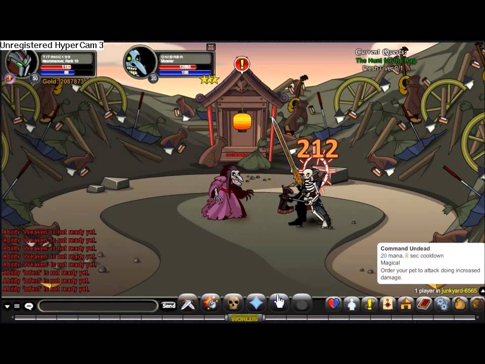 AQ Worlds "The Hunt for the Hag' (Quest) YouTube