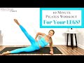 10 Minute Leg Workout - Pilates For Legs and Hips!