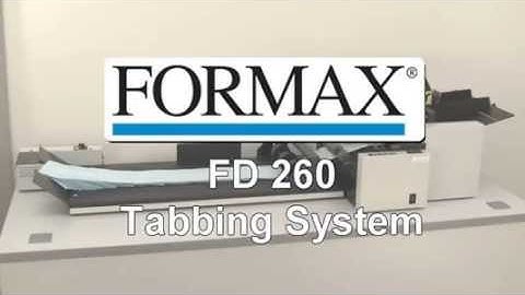 Formax FD 260 Single head Tabbers
