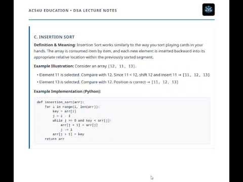 Complete Guide on Sorting with It's Types