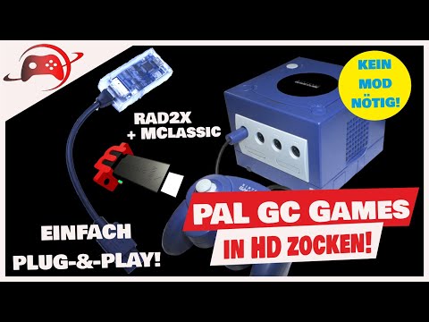 So holt ihr das BESTE Bild aus eurem GAMECUBE! - RAD2X und mClassic für bis zu 1080p