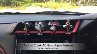 Parfum Mobil Colok AC Kipas Pesawat Car Perfume Pajangan Mobil Pewangi Mobil Pengharum Mobil