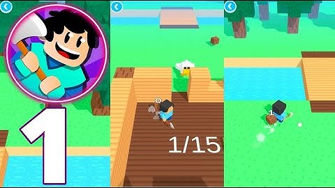 Wood Farmer - Gameplay Walkthrough Part 1 - Tutorial (iOS, Android)