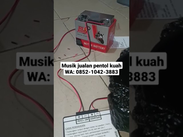 ampli toa jualan keliling, suara musik jualan pentol kuah, WA: 0852-1042-3883 class=