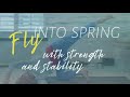 Fly into spring with stability  viniyoga hatha