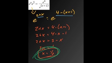 Ch 8.3b - Algebra 2 - Solving Exponential Equations Without Logs Part 2