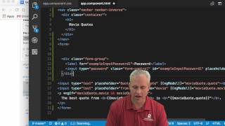 Angular with Firebase course - Movie Quotes - 04 Add some pretty to the form