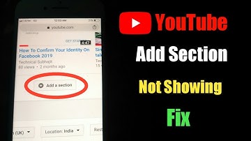 YouTube Add Section Not Showing Fix | Customise YouTube Channel Layout