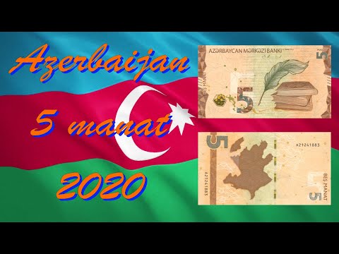 AZERBAIJAN 5 MANAT 2020