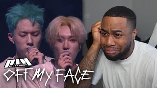 P1Harmony JIUNG & THEO 'Off My Face' Cover Left Me SPEECHLESS! (Reaction)
