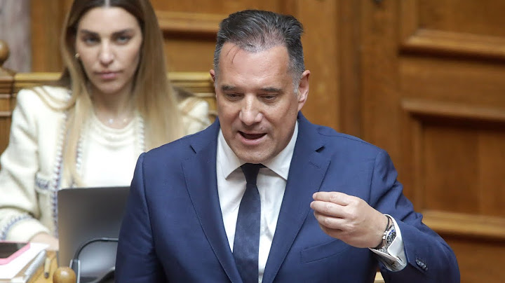 Ο Άδωνις Γεωργιάδης επί προσωπικού στην Ζωή Κωνσταντοπούλου 30.04.2025