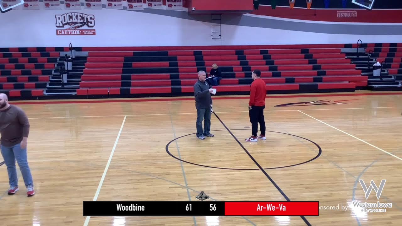 Ar-We-Va Vs Woodbine Boys Basketball 01-23-26